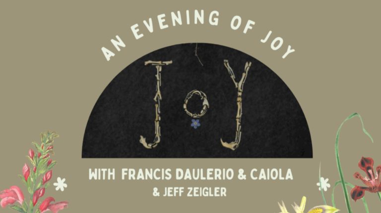 An Evening of Joy with Francis Daulerio poster