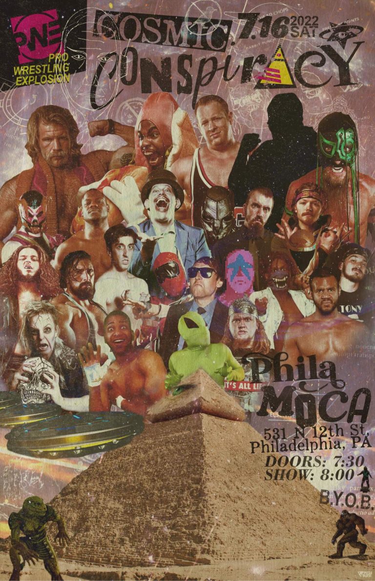 Pro Wrestling Explosion: Cosmic Conspiracy poster