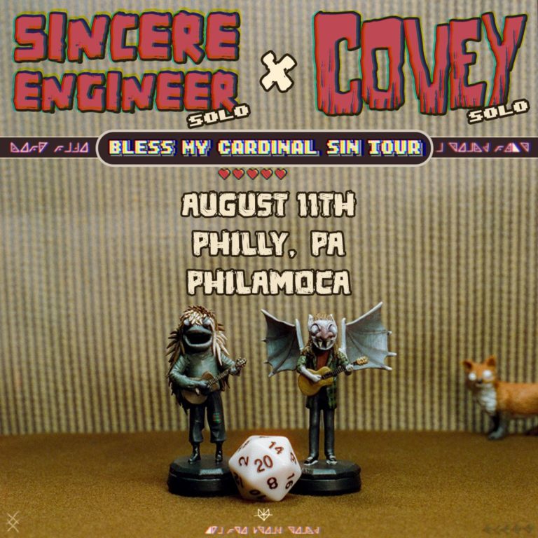 Sincere Engineer (solo) + Covey (solo) poster