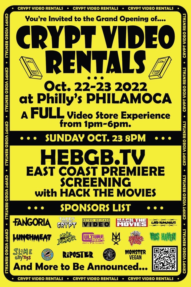 Crypt Video Rentals Day 2 poster