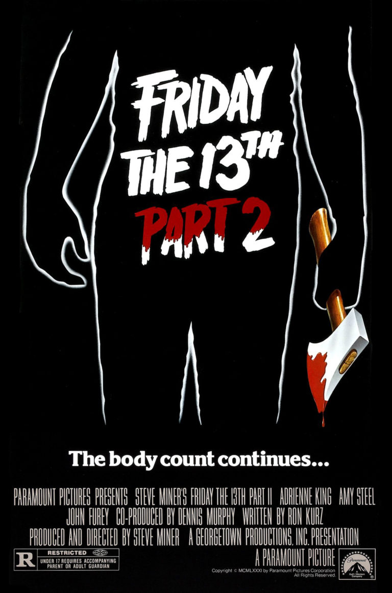 FRIDAY THE 13TH PART 2 on 35mm + THE F13TH FAN FILM MIXTAPE poster