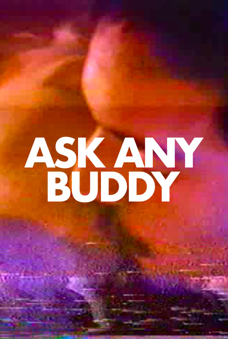 ASK ANY BUDDY (vintage gay porn compilation) + surprise 16mm screening poster