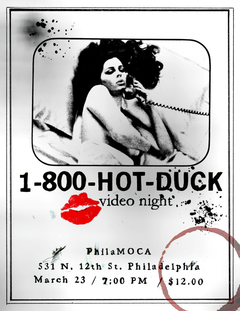 1-800-HOT-DUCK Video Night poster