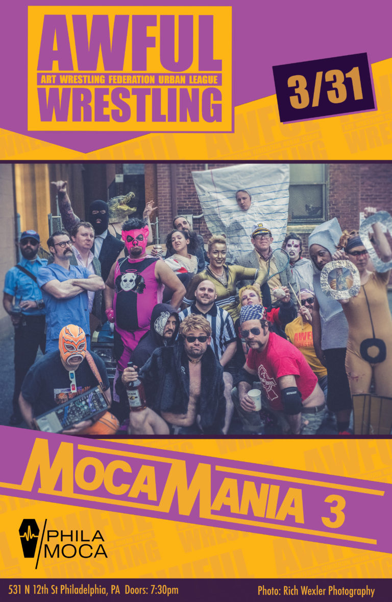 AWFUL Wrestling: MocaMania 3 poster