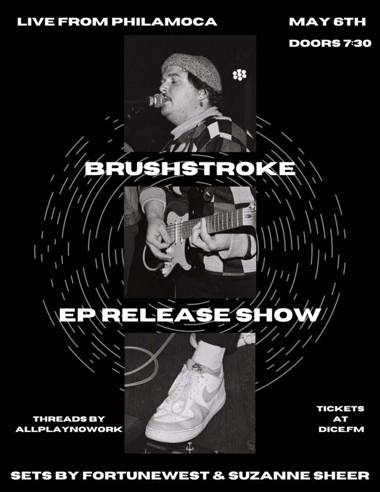 Brushstroke poster