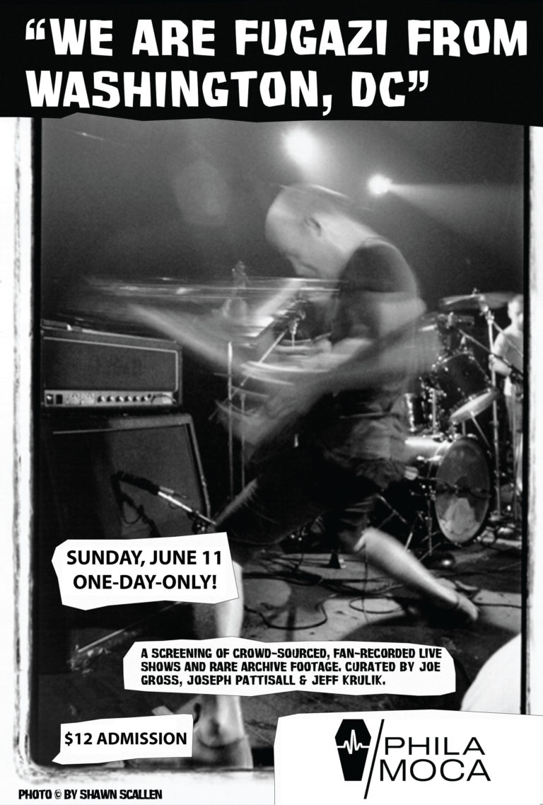 WE ARE FUGAZI FROM WASHINGTON, DC poster