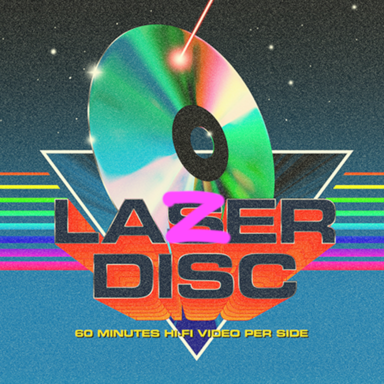 Lazerdisc poster