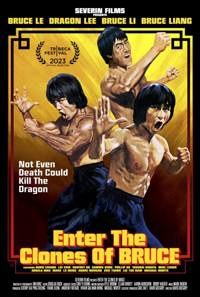 ENTER THE CLONES OF BRUCE LEE + THE DRAGON LIVES AGAIN poster