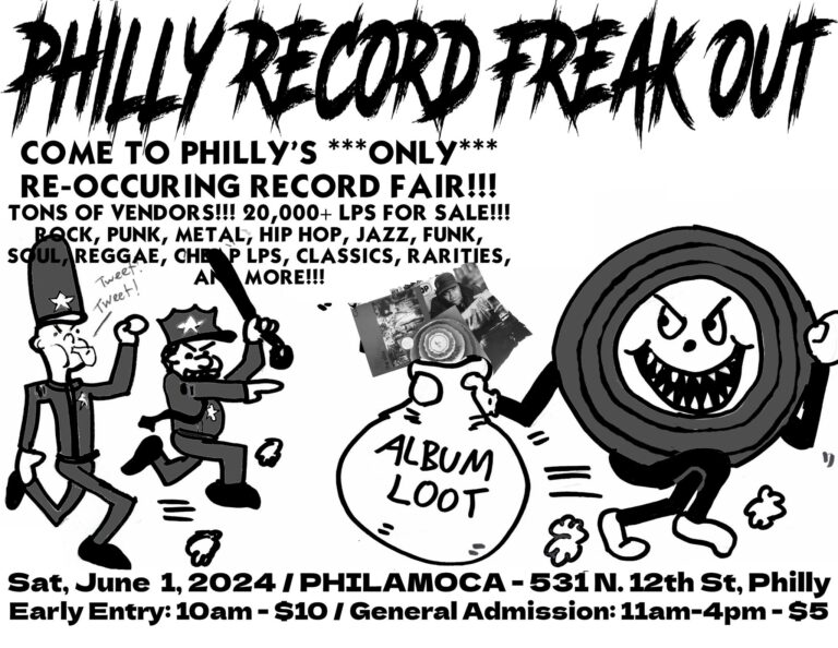 Philly Record Freak Out poster