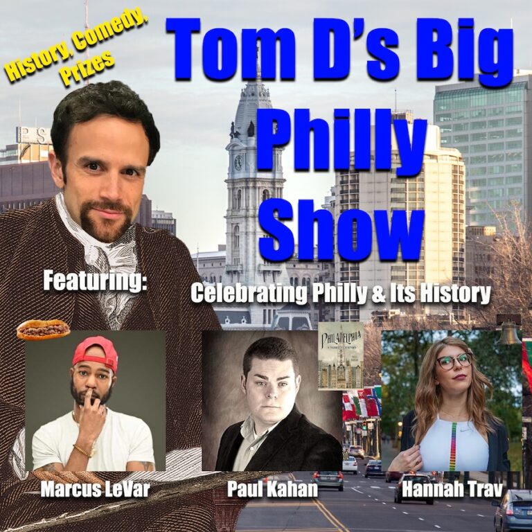 Tom Delgado’s Big Philly Show poster