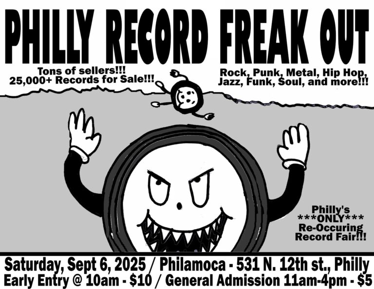 Philly Record Freak Out poster