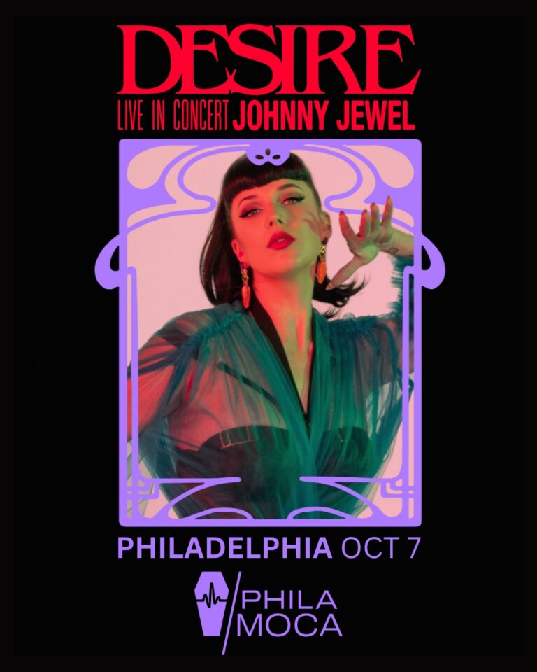 Desire + Johnny Jewel poster