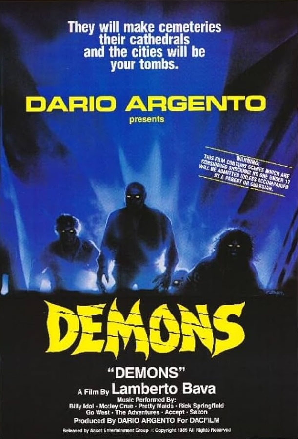 Deadly Prey Gallery + DEMONS (1985) poster
