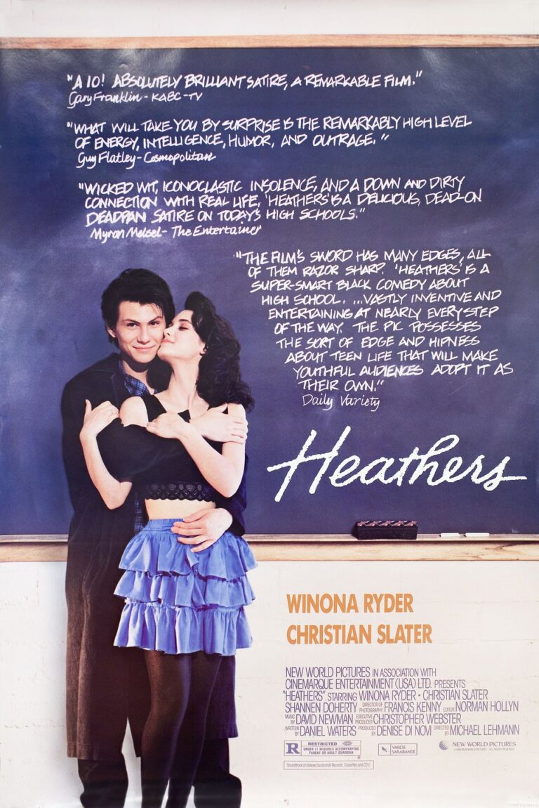 HEATHERS on 16mm poster