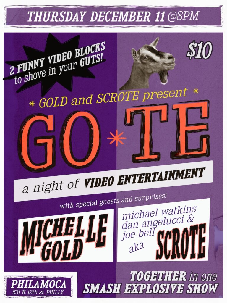 GO/TE: A Night of Comedic Videos poster