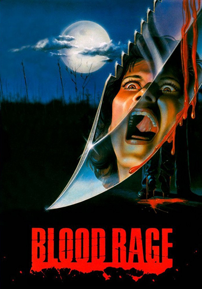 BLOOD RAGE (1987) poster