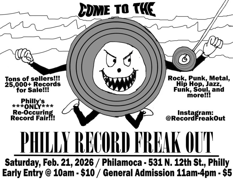 Philly Record Freak Out poster