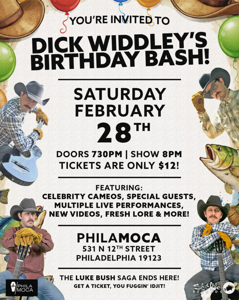 Dick Widdley’s Birthday Bash! poster