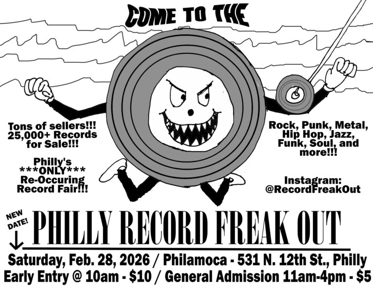 Philly Record Freak Out poster