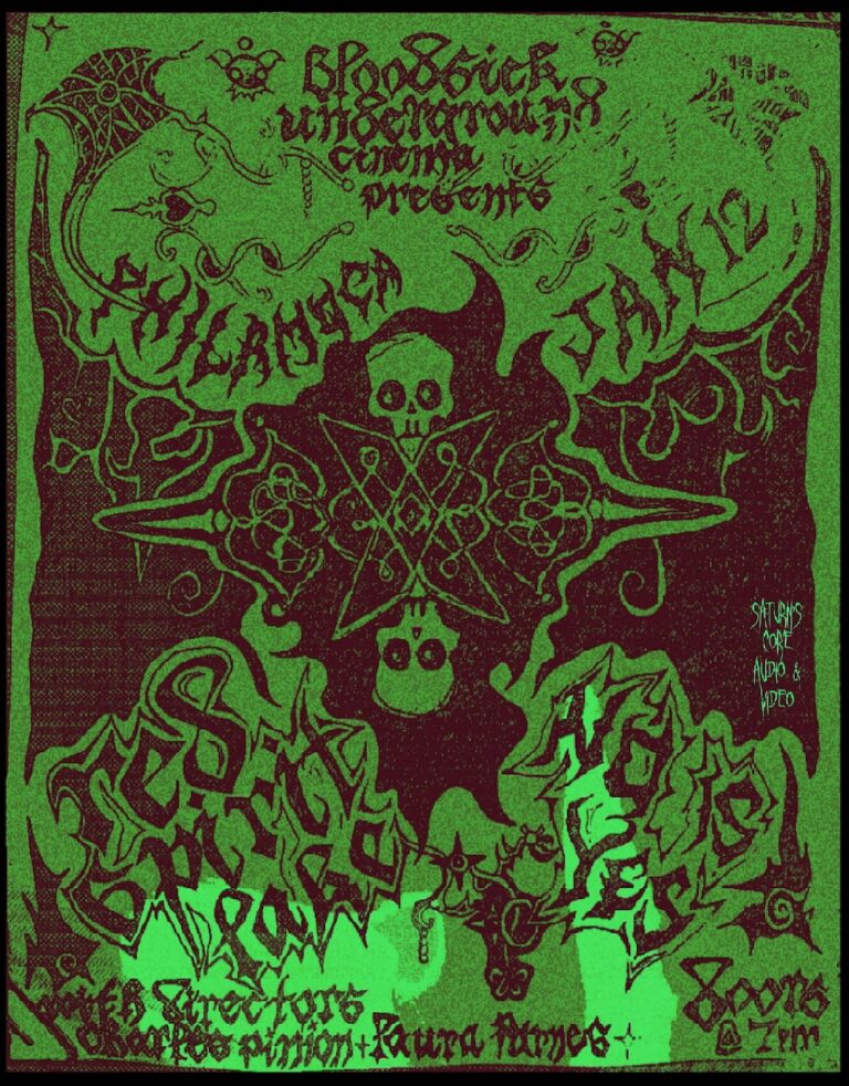 Blood Sick Underground Cinema presents RED SPIRIT LAKE + NO IS LESS