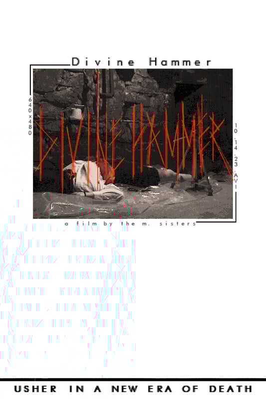 DIVINE HAMMER poster