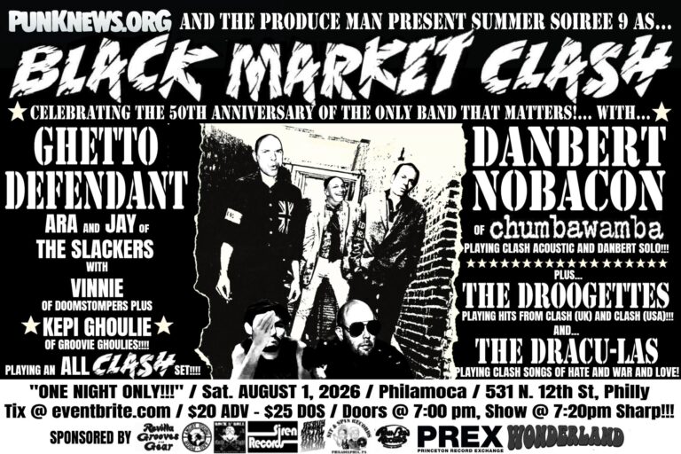 Black Market Clash: Celebrating 50 Years of The Clash poster