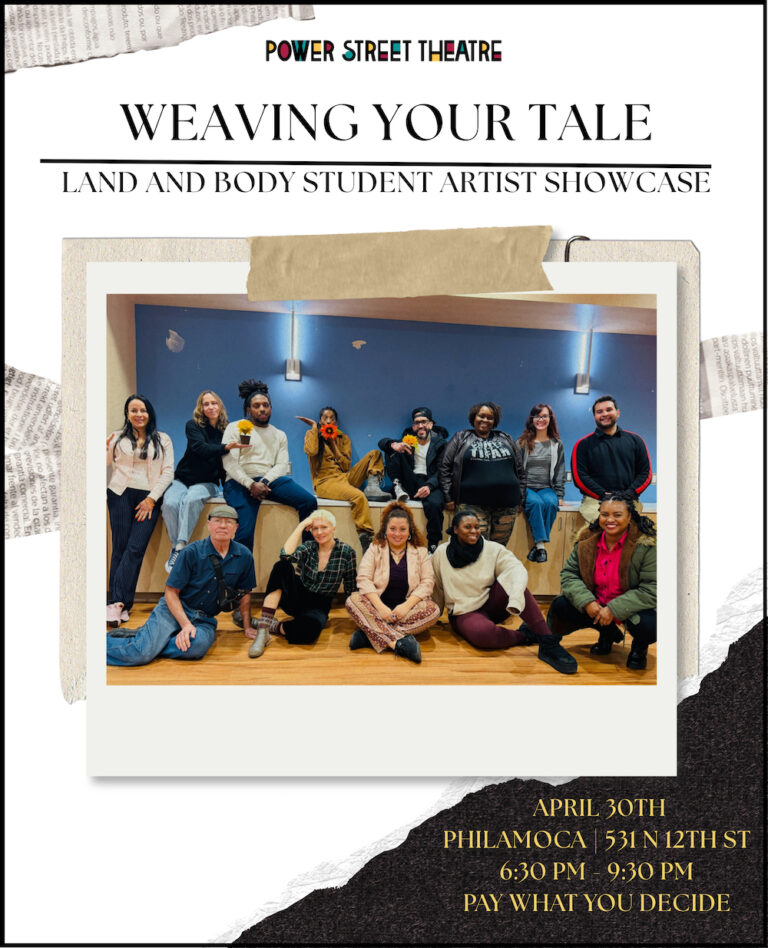 Land and Body Student Artist Showcase poster