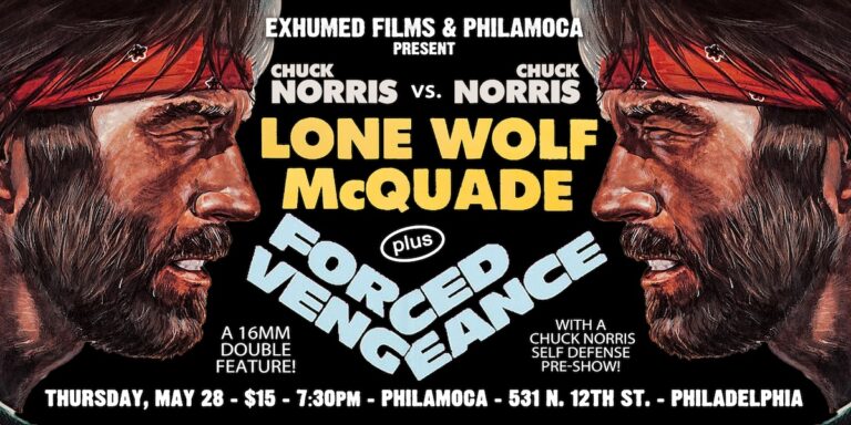 Chuck Norris 16mm Double Feature poster