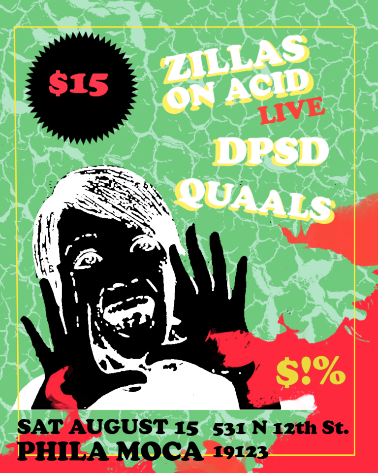 Zillas On Acid poster