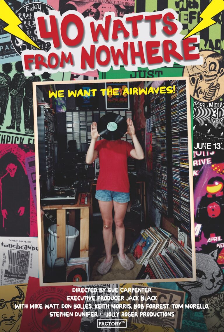 40 WATTS FROM NOWHERE poster