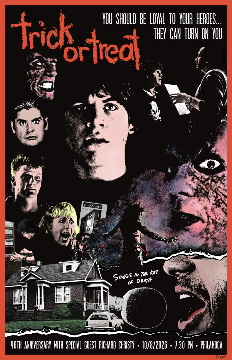 TRICK OR TREAT (1986) w/ Richard Christy poster