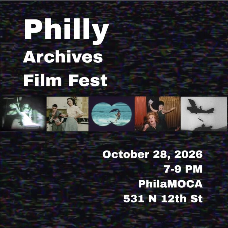 Philly Archives Film Fest poster