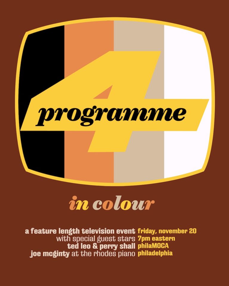 PROGRAMME 4 poster