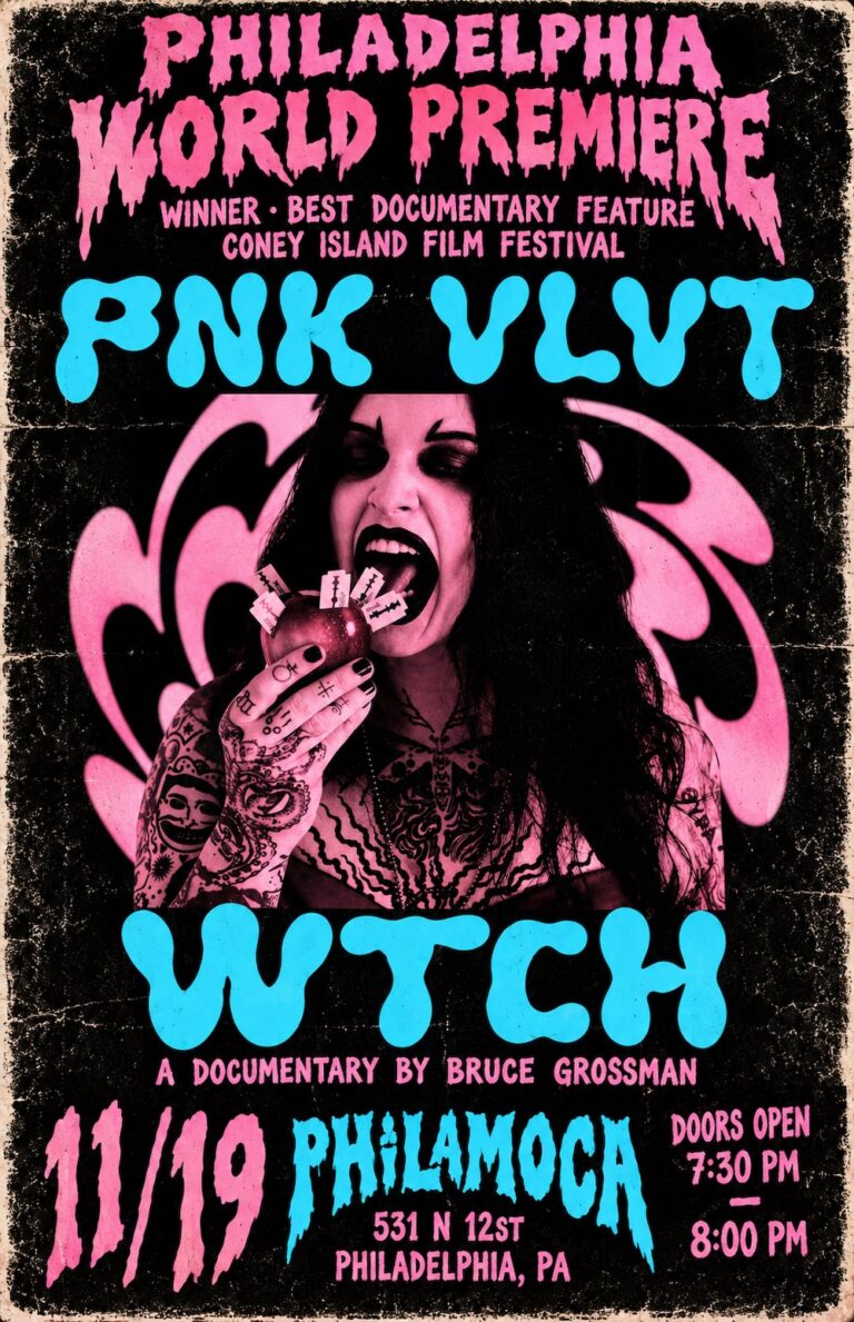 THE PINK VELVET WITCH poster